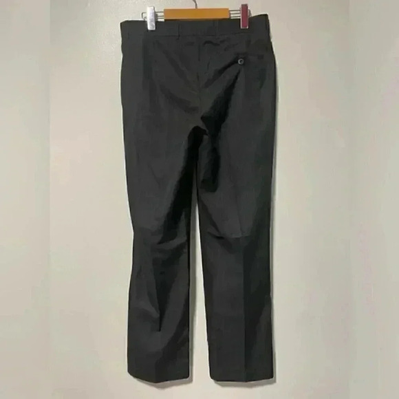 Max Black Striped Dress Pants, Size 32 - Picture 5 of 8